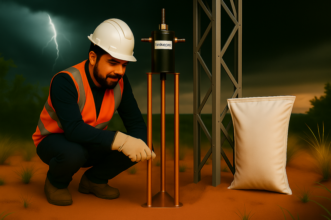 Aterrizaje de tu Torre de Telecomunicaciones con LP-GROUND-60A: Guía Paso a Paso para Pequeños Operadores