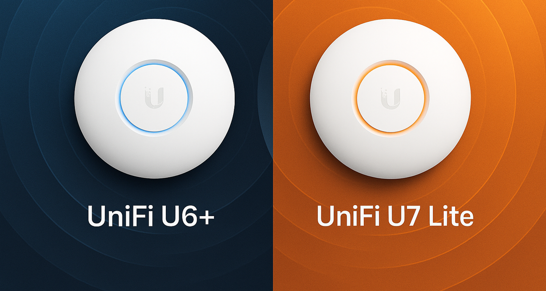 UniFi U6+ vs. U7 Lite: ¿Cuál es el Mejor Access Point de Ubiquiti para tu Red en 2025?