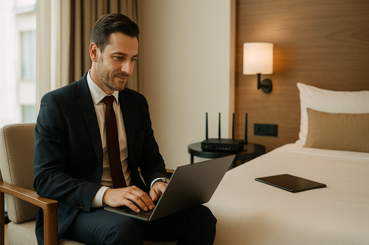 Atrae a viajeros de negocios a tu hotel boutique con la conectividad impecable de Peplink