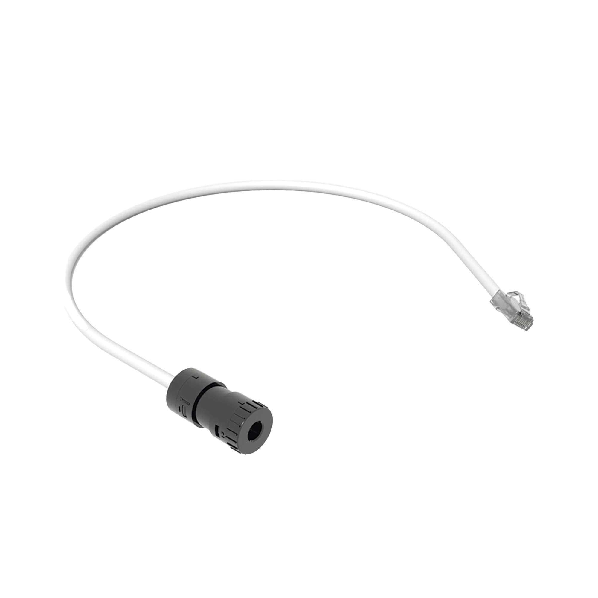 Cable de Conexión en Campo Jack a Plug RJ45, Categoría 6A, CMP (Plenum ...