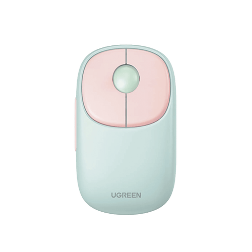 Mouse Inalámbrico FUN? / Recargable / 2.4G & Bluetooth / 4 Niveles de DPI / Clic Silencioso / Ergonómico / 5 Botones / Compatible con Windows, macOS 10.5, Android iOS Linux y Chrome OS / Color Rosa - SayulitaWifi