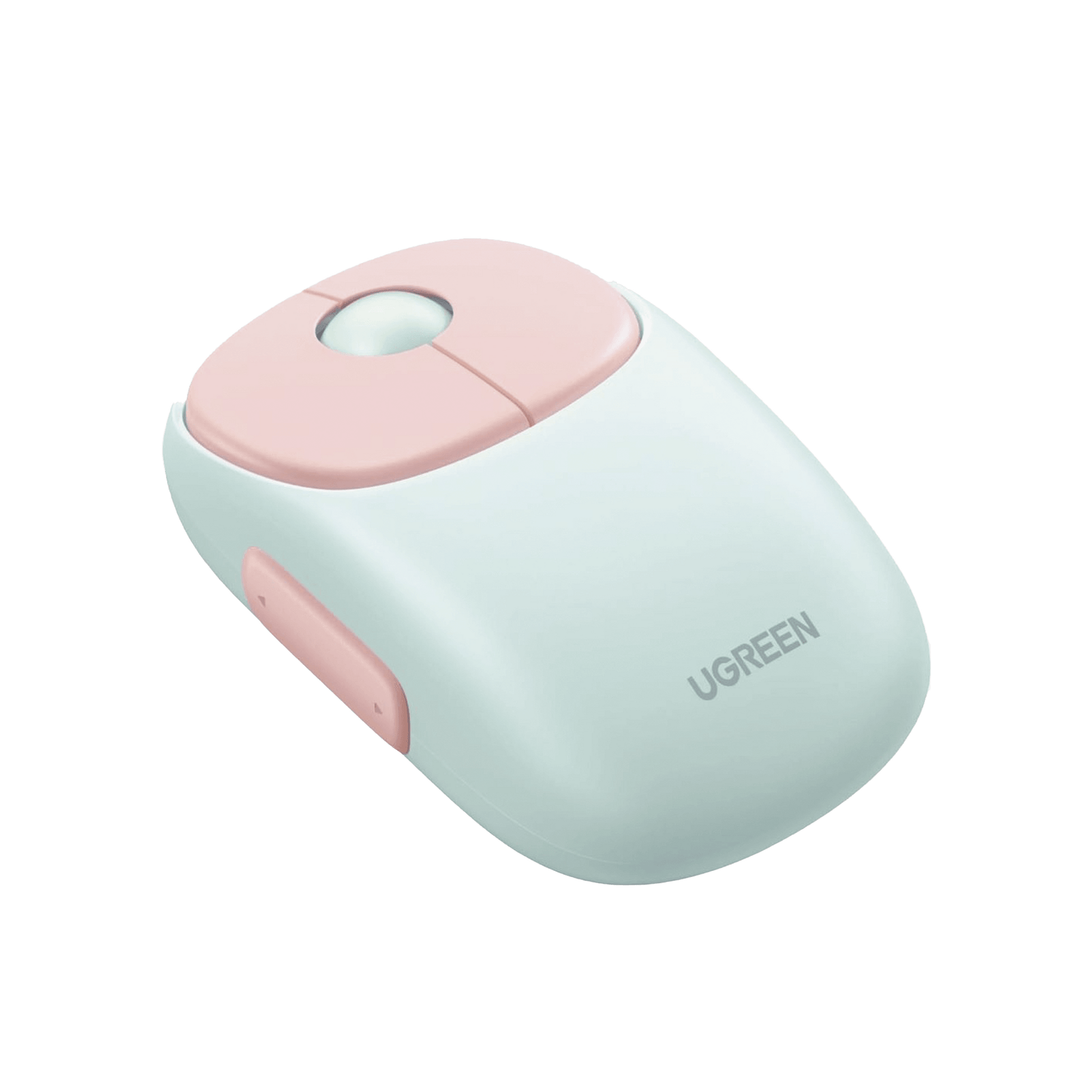 Mouse Inalámbrico FUN? / Recargable / 2.4G & Bluetooth / 4 Niveles de DPI / Clic Silencioso / Ergonómico / 5 Botones / Compatible con Windows, macOS 10.5, Android iOS Linux y Chrome OS / Color Rosa - SayulitaWifi
