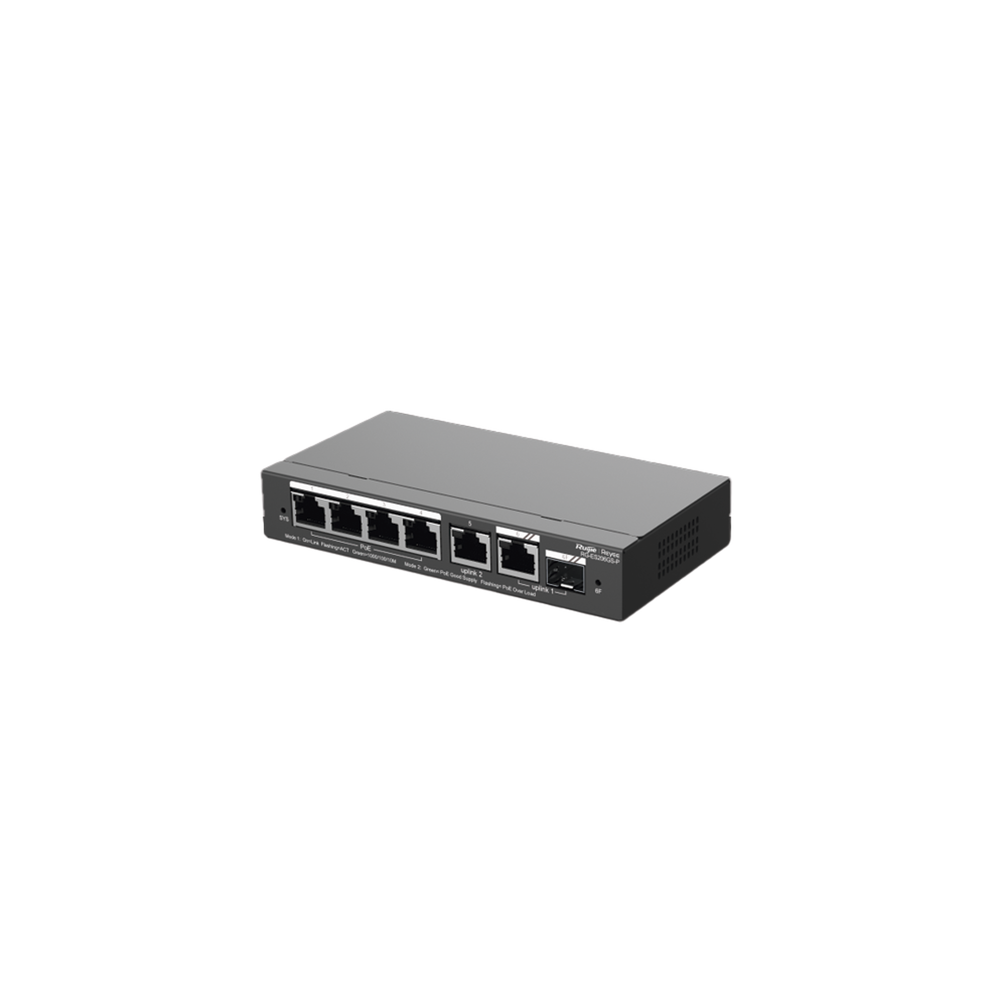 Switch Administrable con 1 puertos Gigabit PoE, 1 Uplink Gigabit combo ...