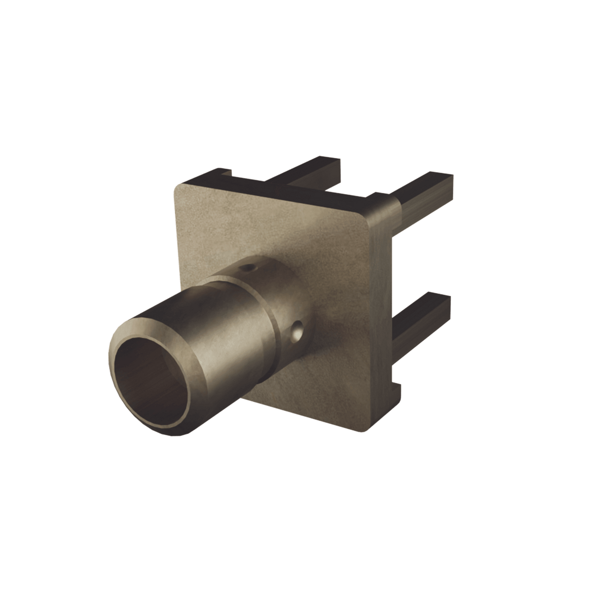 Conector Mini SMB Hembra (PIN Macho) 75 Ohm, Montaje Vertical para PCB ...